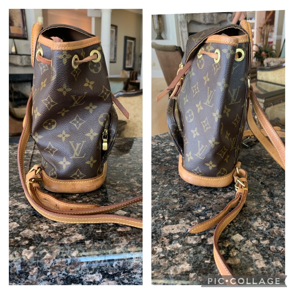 Montsourris Monogram Mini Backpack - Picture 4 of 17
